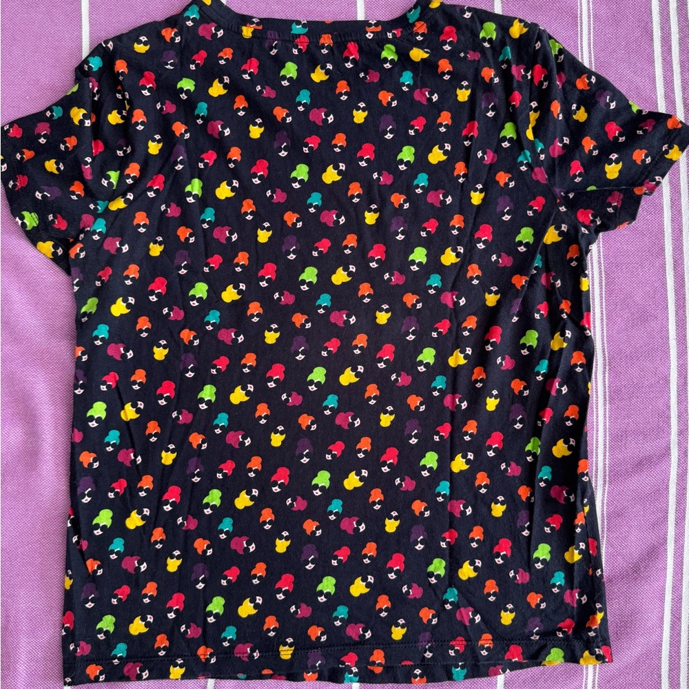 Alice + Olivia Rylan Staceface printed Colorful Printed Shirt - Picture 4 of 4